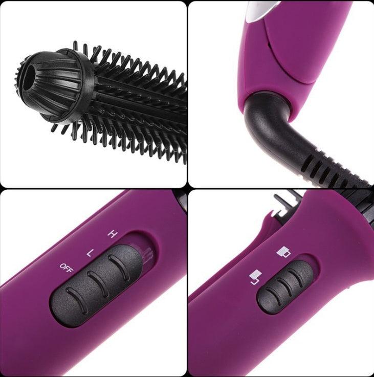 Hair curling stick dual-purpose hair straightener buckle hair curler electric coil comb plywood - fadidesign