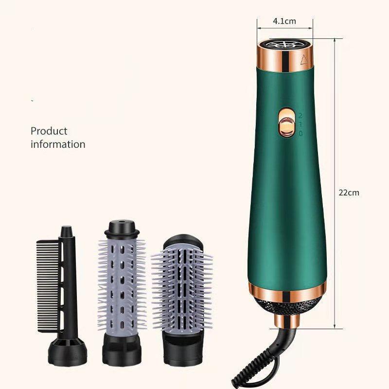 Hair Dryer Multifunctional Three-In-One High-Power Hair Dryer Curling Iron Hair Straightener Gift - fadidesign