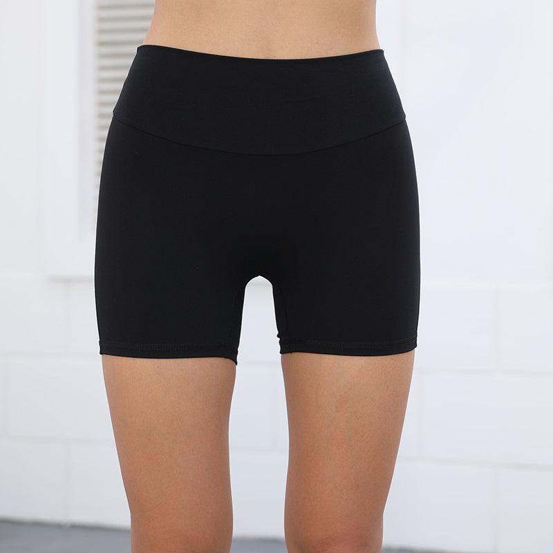 High Waist Hip Lifting Shorts With Pockets Quick Dry Yoga Fitness Sports Pants Summer Women Clothes - fadidesign