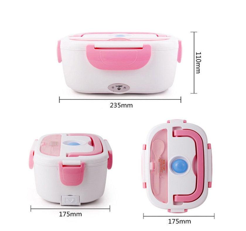 Insulated Lunch Box Large Capacity Heated Electric Lunch Box Stainless Steel Car Bento Box - fadidesign