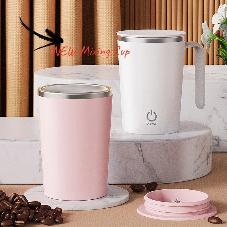 Kitchen Electric Mixing Cup Stirring Coffee Cup Automatic Mixing Mugs Cup Lazy Rotating Magnetic Water Cup - fadidesign