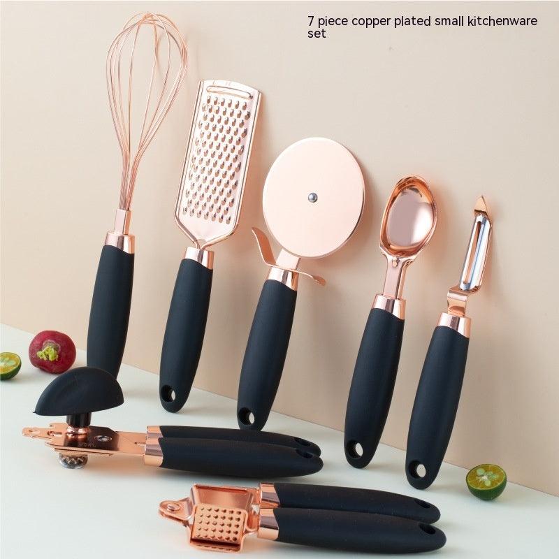 Kitchen Household Peeler Gadget Copper Plating Set - fadidesign