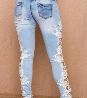 Lace jeans - fadidesign