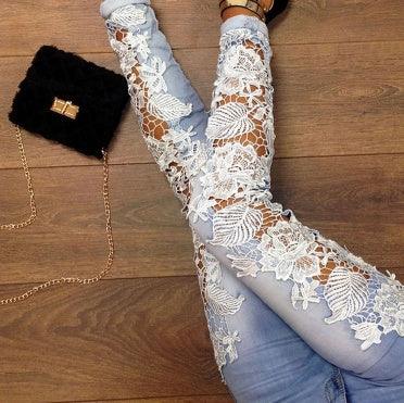 Lace jeans - fadidesign