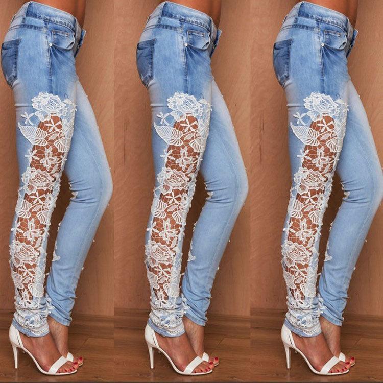 Lace jeans - fadidesign