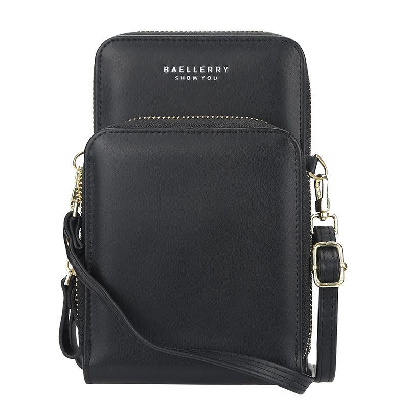 Large Capacity Crossbody Shoulder Bags For Women Fashion Zipper Mobile Phone Bag - fadidesign