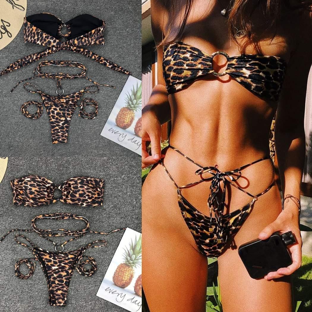 Leopard print bikini - fadidesign