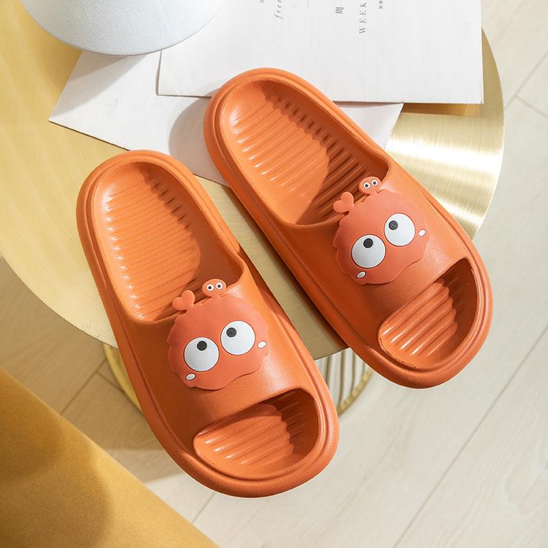 Lovely Slippers Women''S Summer Fashion Wear Bath Antiskid Men''S Home Couple Cool Slippers Stepping On Excrement Feeling Indoor - fadidesign