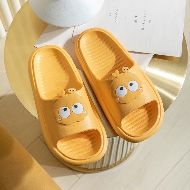 Lovely Slippers Women''S Summer Fashion Wear Bath Antiskid Men''S Home Couple Cool Slippers Stepping On Excrement Feeling Indoor - fadidesign