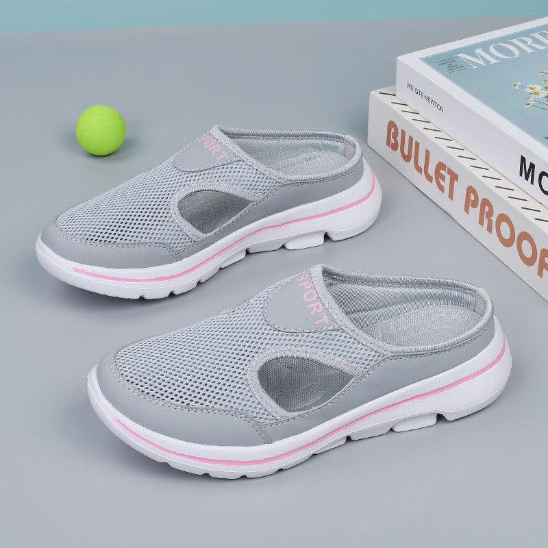 Mesh Shoes Summer Sports Slippers Women Men Casual Slip On Loafers Lovers - fadidesign