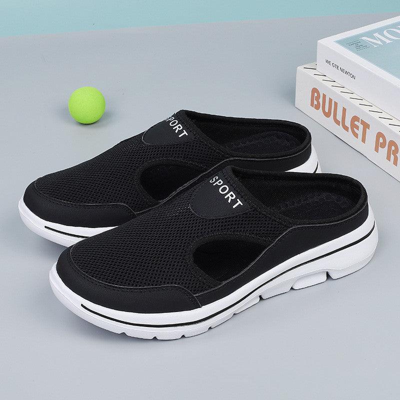 Mesh Shoes Summer Sports Slippers Women Men Casual Slip On Loafers Lovers - fadidesign