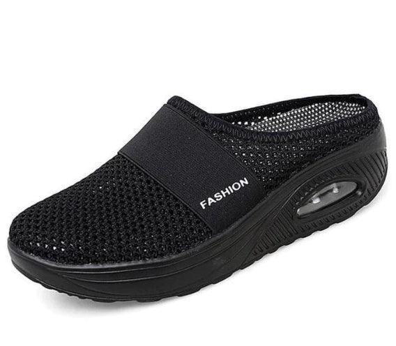 Mesh Slippers Outdoor Air Cushion Shoes Women - fadidesign