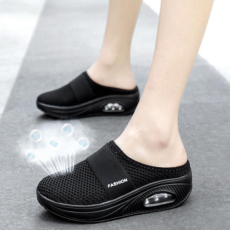 Mesh Slippers Outdoor Air Cushion Shoes Women - fadidesign