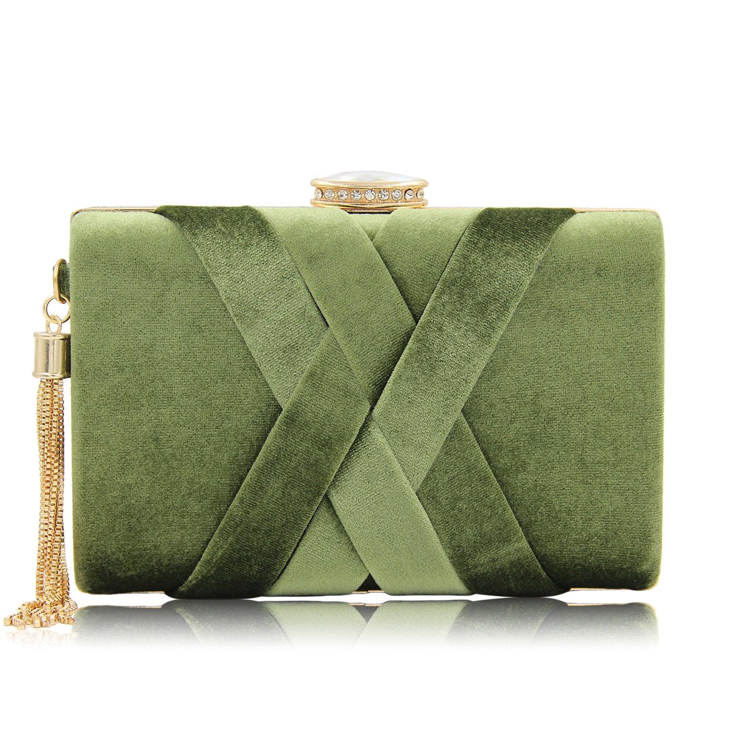 Milisente New Arrival Women Clutch Bags Top Quality Suede Clutches Purses Ladies Tassels Evening Bag Wedding Clutches - fadidesign