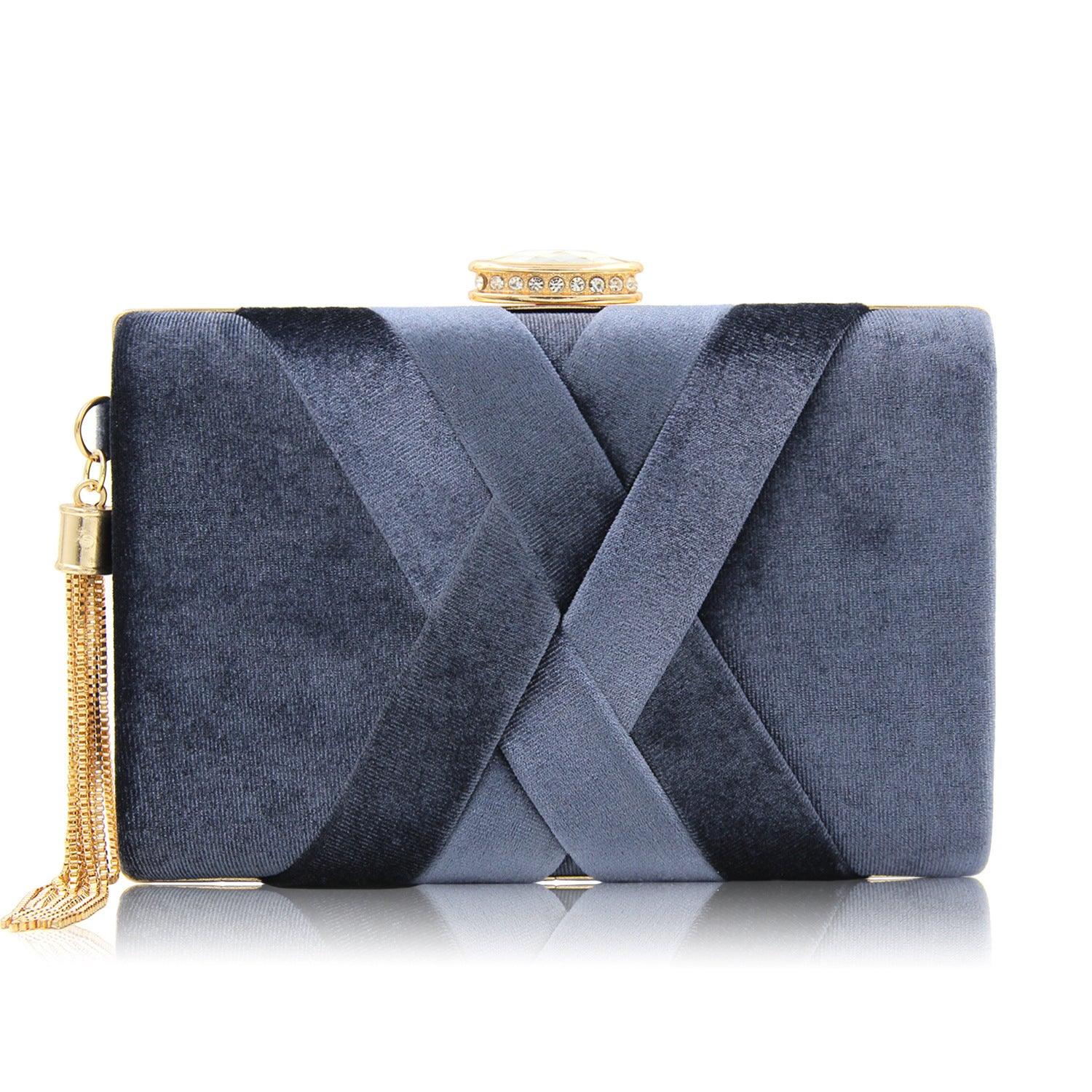 Milisente New Arrival Women Clutch Bags Top Quality Suede Clutches Purses Ladies Tassels Evening Bag Wedding Clutches - fadidesign