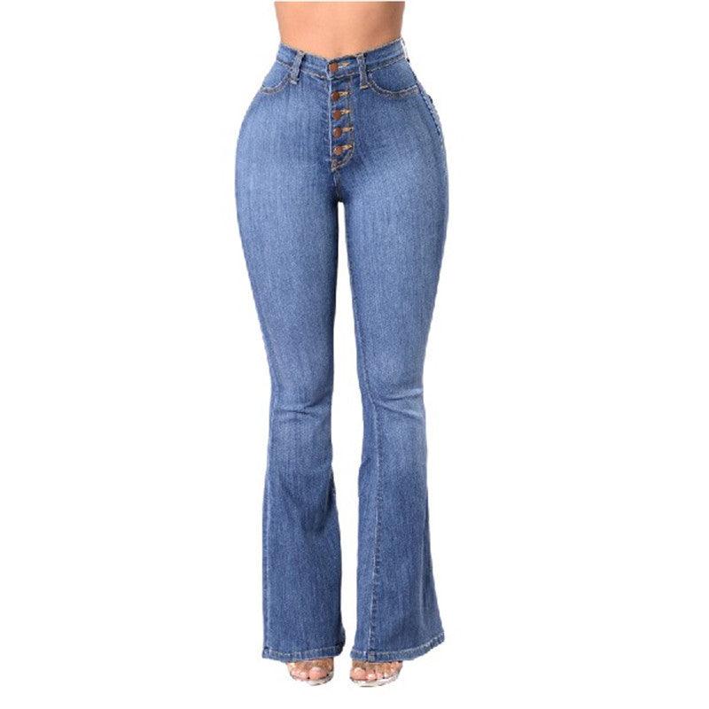 New high waist stretch jeans - fadidesign