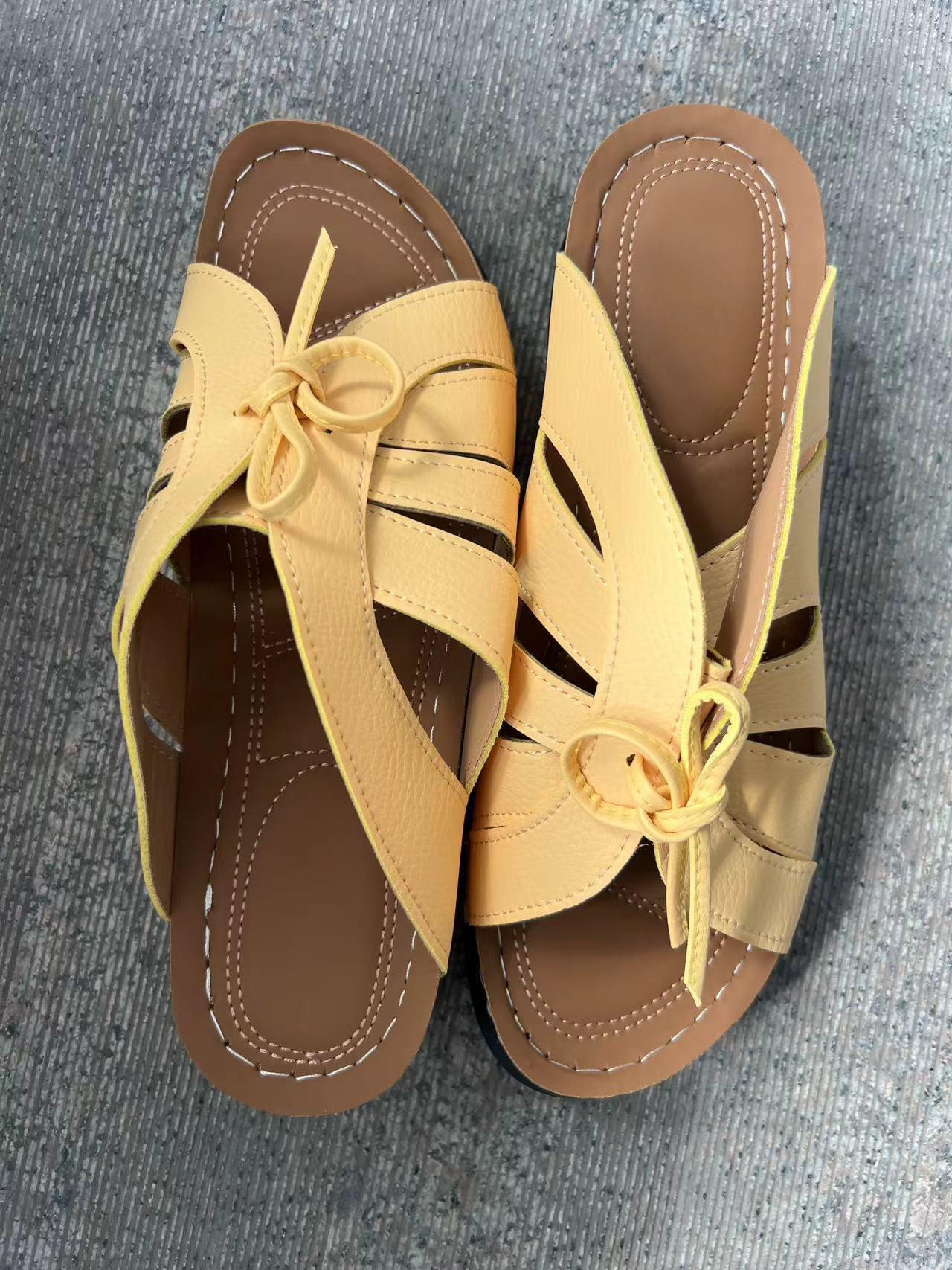 New Roman Shoes For Women Lace-up Platform Wedges Sandals Summer Fashion Slides Casual Vacation Beach Slippers - fadidesign