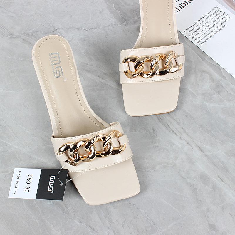 New Simple Stiletto Slippers Women - fadidesign