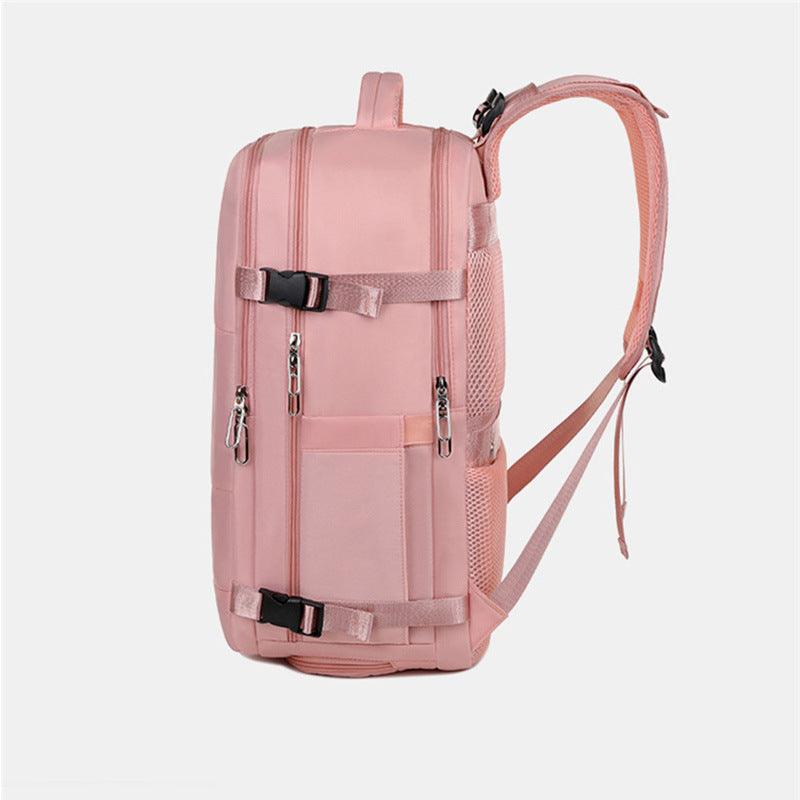 New Travel Backpack Female Large-capacity Dry And Wet Luggage Travel Bags Computer Backpack College Students Bag - fadidesign