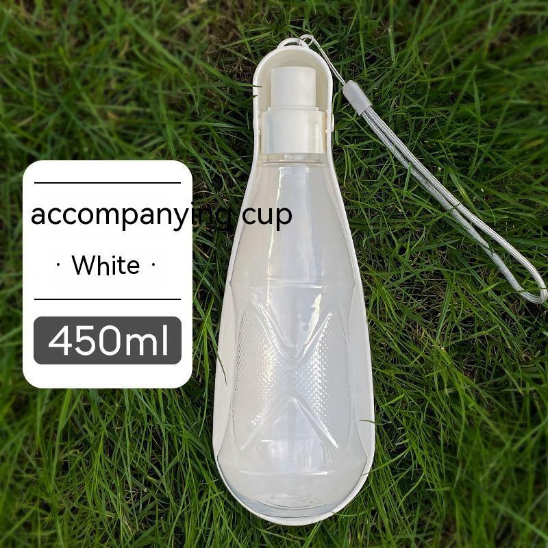 Pet Water Cup Outdoor Portable Folding Dog Water Bottle 550ml Large Capacity Medium To Large Dog Drinking Bottle - fadidesign