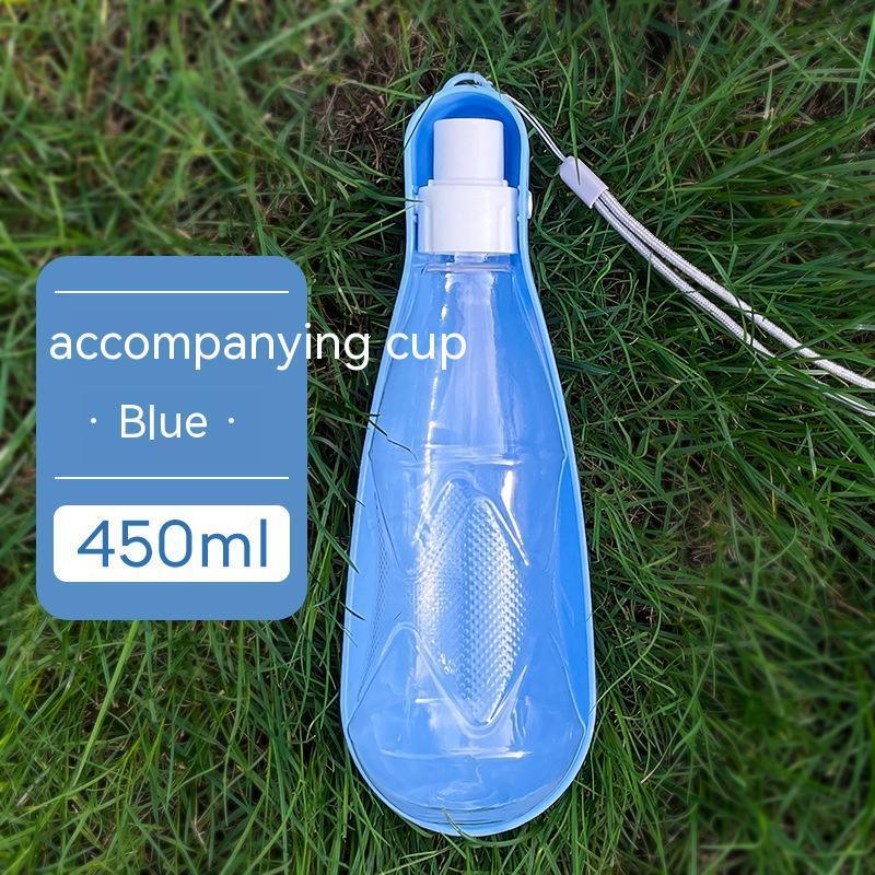 Pet Water Cup Outdoor Portable Folding Dog Water Bottle 550ml Large Capacity Medium To Large Dog Drinking Bottle - fadidesign