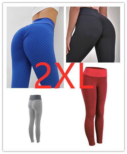 Plaid Leggings Fitness Yoga Pants Women's Seamless High Waist Breathable Gym Leggings - fadidesign