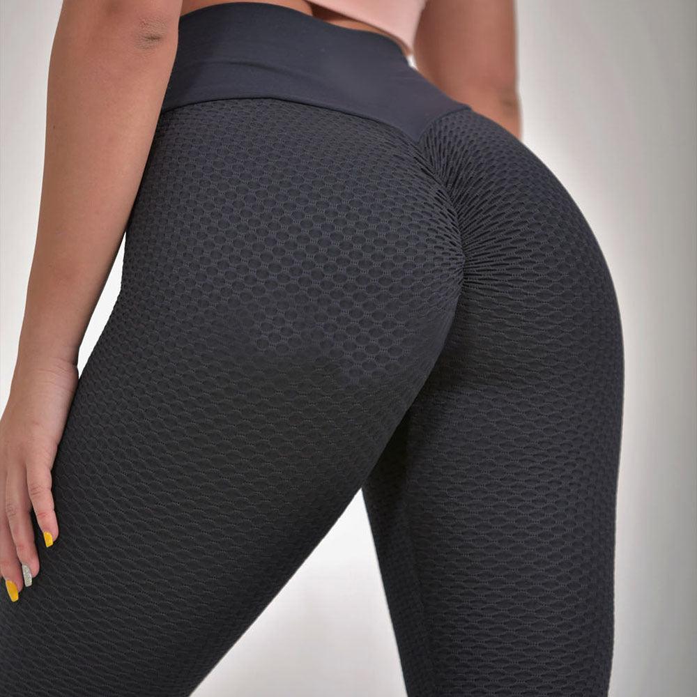 Plaid Leggings Fitness Yoga Pants Women's Seamless High Waist Breathable Gym Leggings - fadidesign