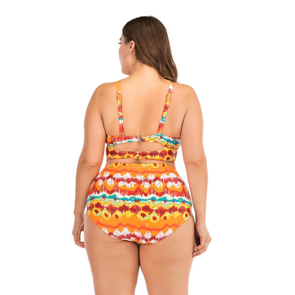 Plus size split swimsuit - fadidesign