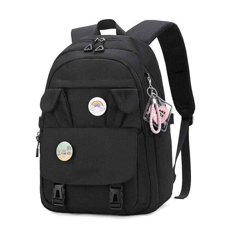 Rabbit Ears Large Capacity Junior High School Student Backpack - fadidesign