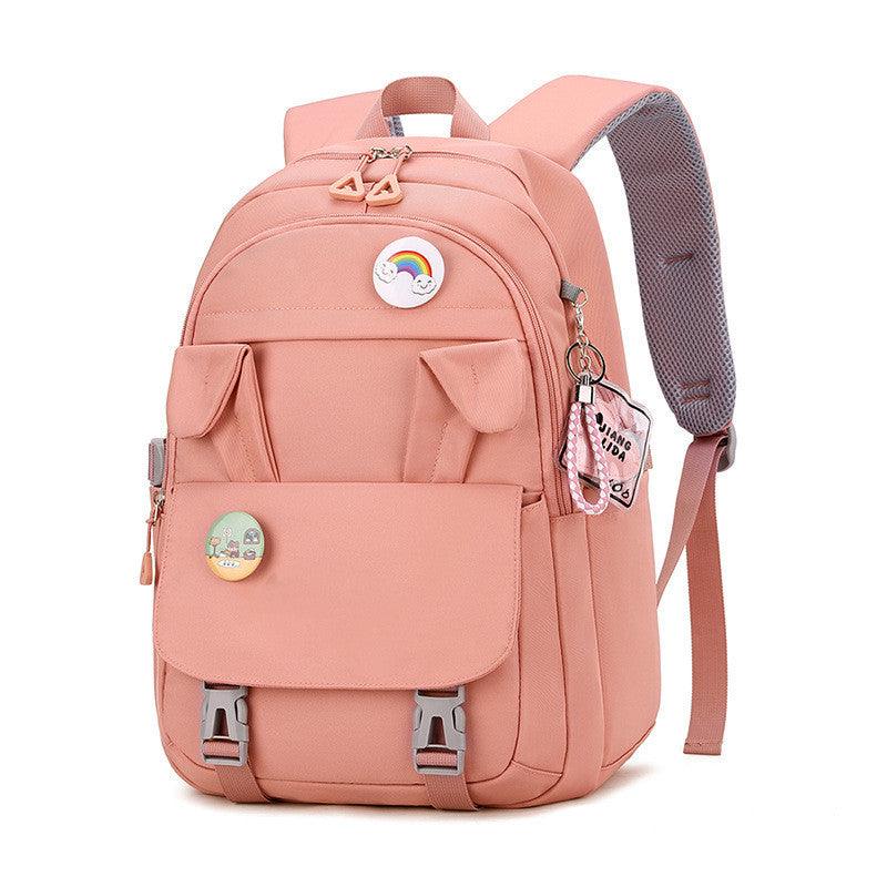 Rabbit Ears Large Capacity Junior High School Student Backpack - fadidesign