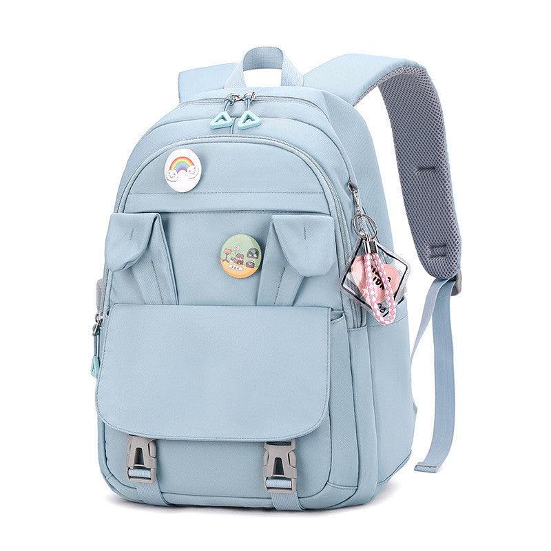 Rabbit Ears Large Capacity Junior High School Student Backpack - fadidesign