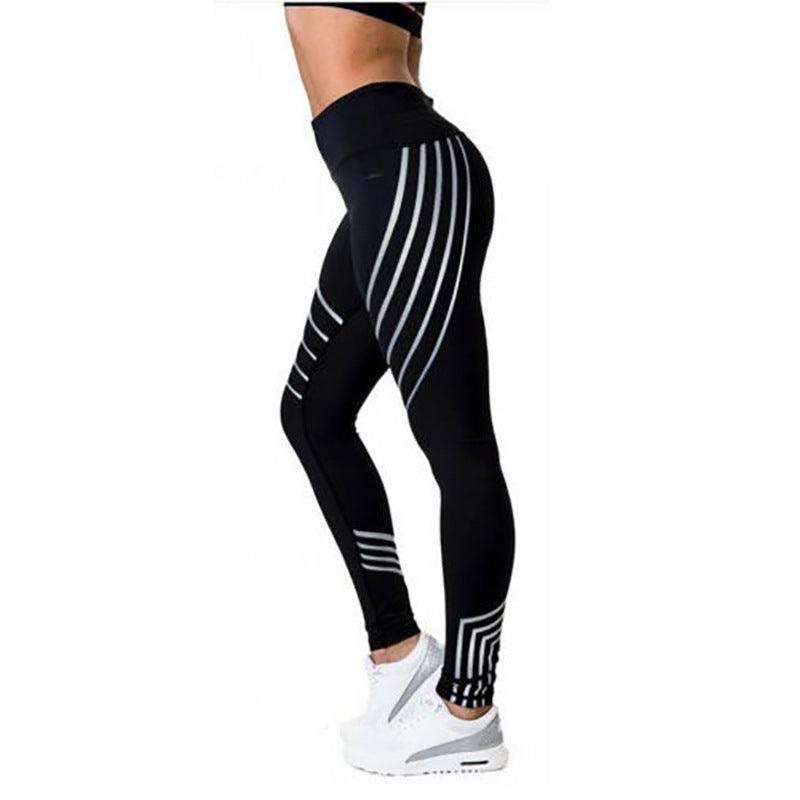 Reflective Sport Yoga Pants - fadidesign