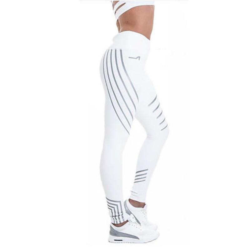 Reflective Sport Yoga Pants - fadidesign