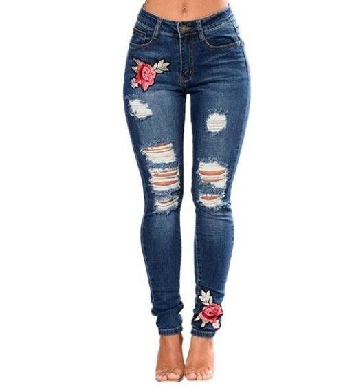 Ripped jeans for women women's jeans skinny jeans - fadidesign