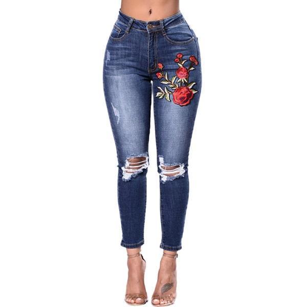 Ripped jeans for women women's jeans skinny jeans - fadidesign