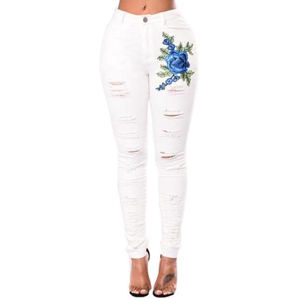 Ripped jeans for women women's jeans skinny jeans - fadidesign