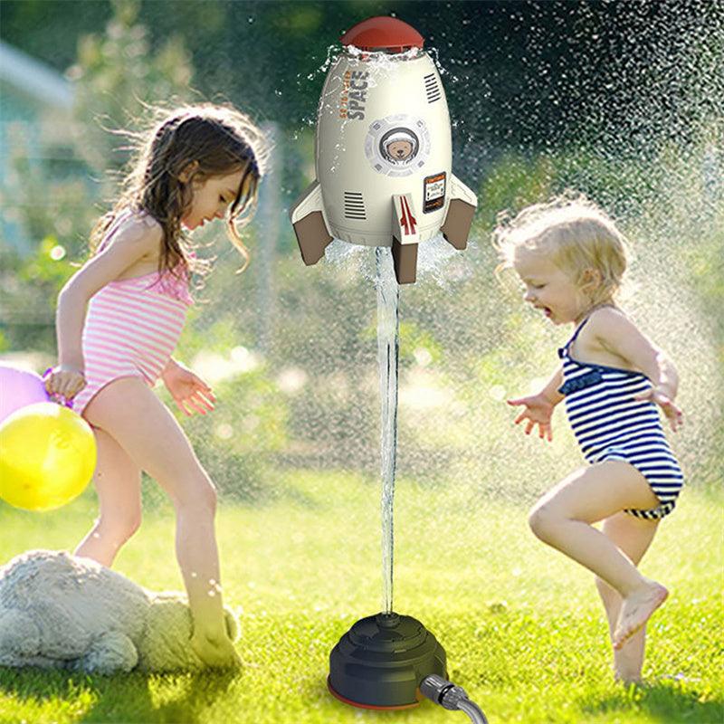 Rocket Launcher Toys Outdoor Rocket Water Pressure Lift Sprinkler Toy Fun Interaction In Garden Lawn Water Spray Toys For Kids Summer Gadgets - fadidesign