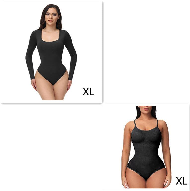 Seamless Bodysuit Shapewear Nude Bodysuit Training Clothes - fadidesign