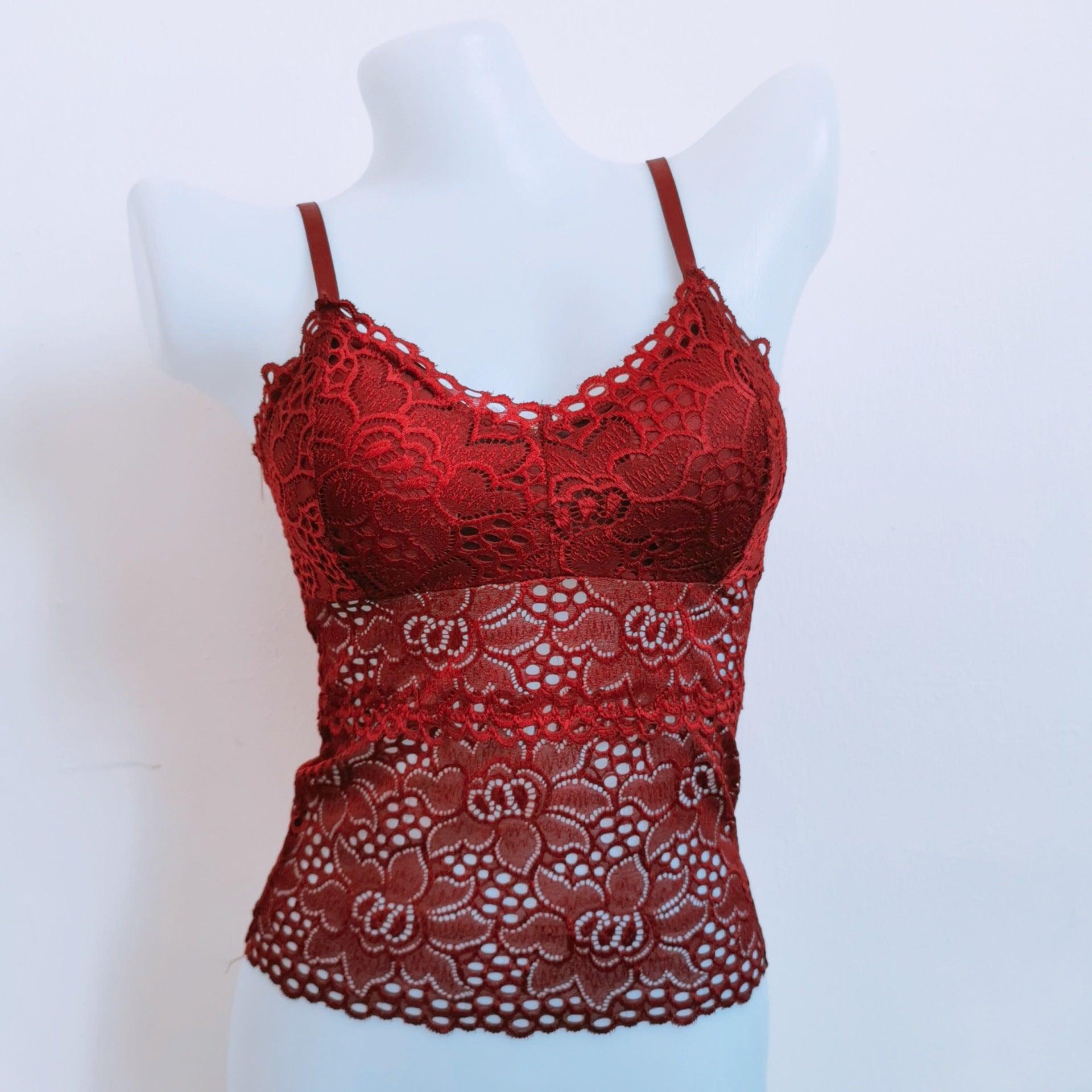 Sexy lace tube top underwear women - fadidesign