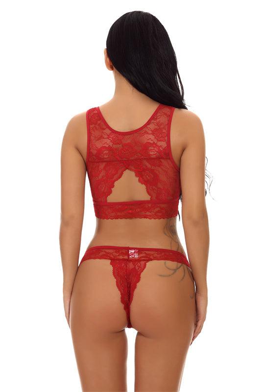 Sexy Lingerie Lace Lingerie Set Perspective Lingerie Suit - fadidesign