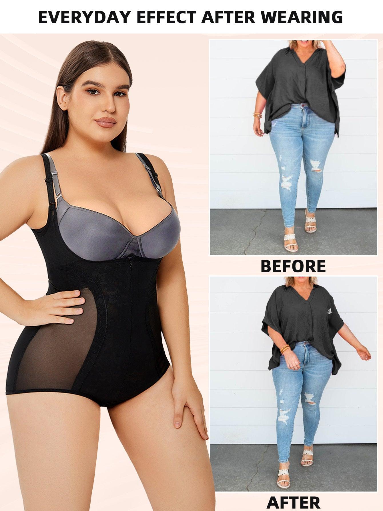 Shapewear Bodysuit Tummy Control Slim Body Shaper - fadidesign