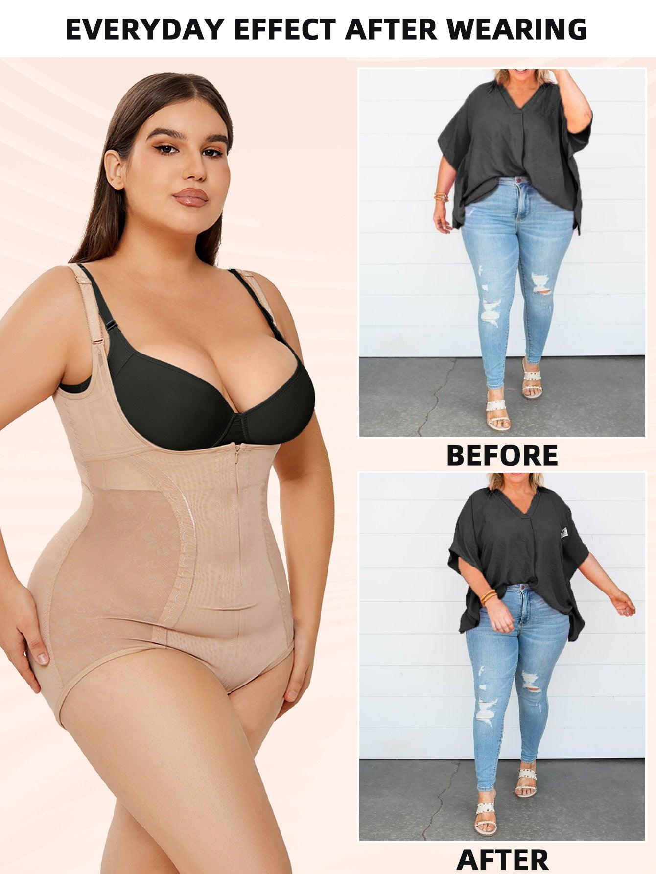 Shapewear Bodysuit Tummy Control Slim Body Shaper - fadidesign