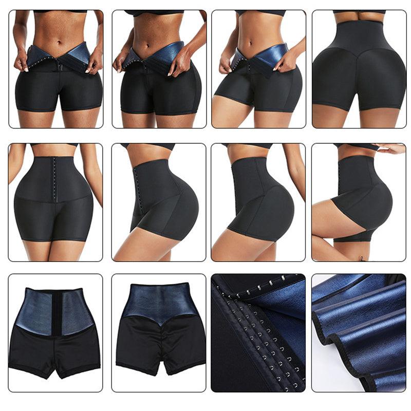 Slimming Pants Waist Trainer Shapewear Tummy Hot Thermo Sweat Leggings Fitness Workout Sweat Sauna Pants Body Shaper - fadidesign