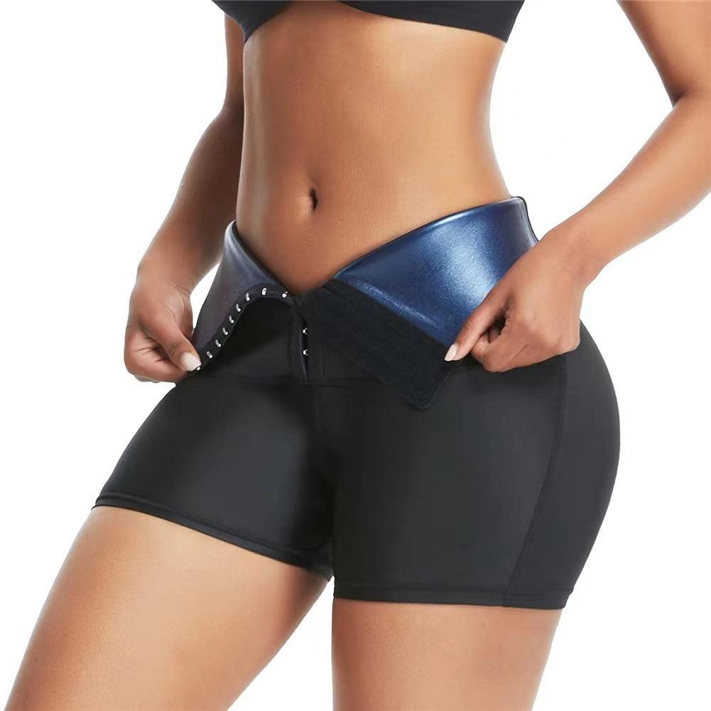 Slimming Pants Waist Trainer Shapewear Tummy Hot Thermo Sweat Leggings Fitness Workout Sweat Sauna Pants Body Shaper - fadidesign