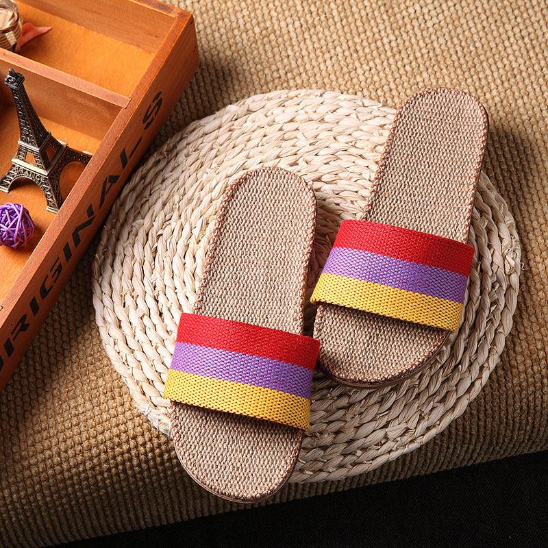 Slippers women summer home slippers couple slippers - fadidesign