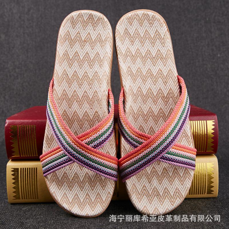 Slippers women summer home slippers couple slippers - fadidesign