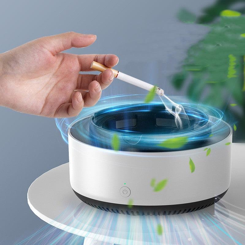 Smoke Removal Air Purification Ashtray Anion Purification Practical Automatic Purifier Ashtray Portable Gadgets For Car Ashtray - fadidesign