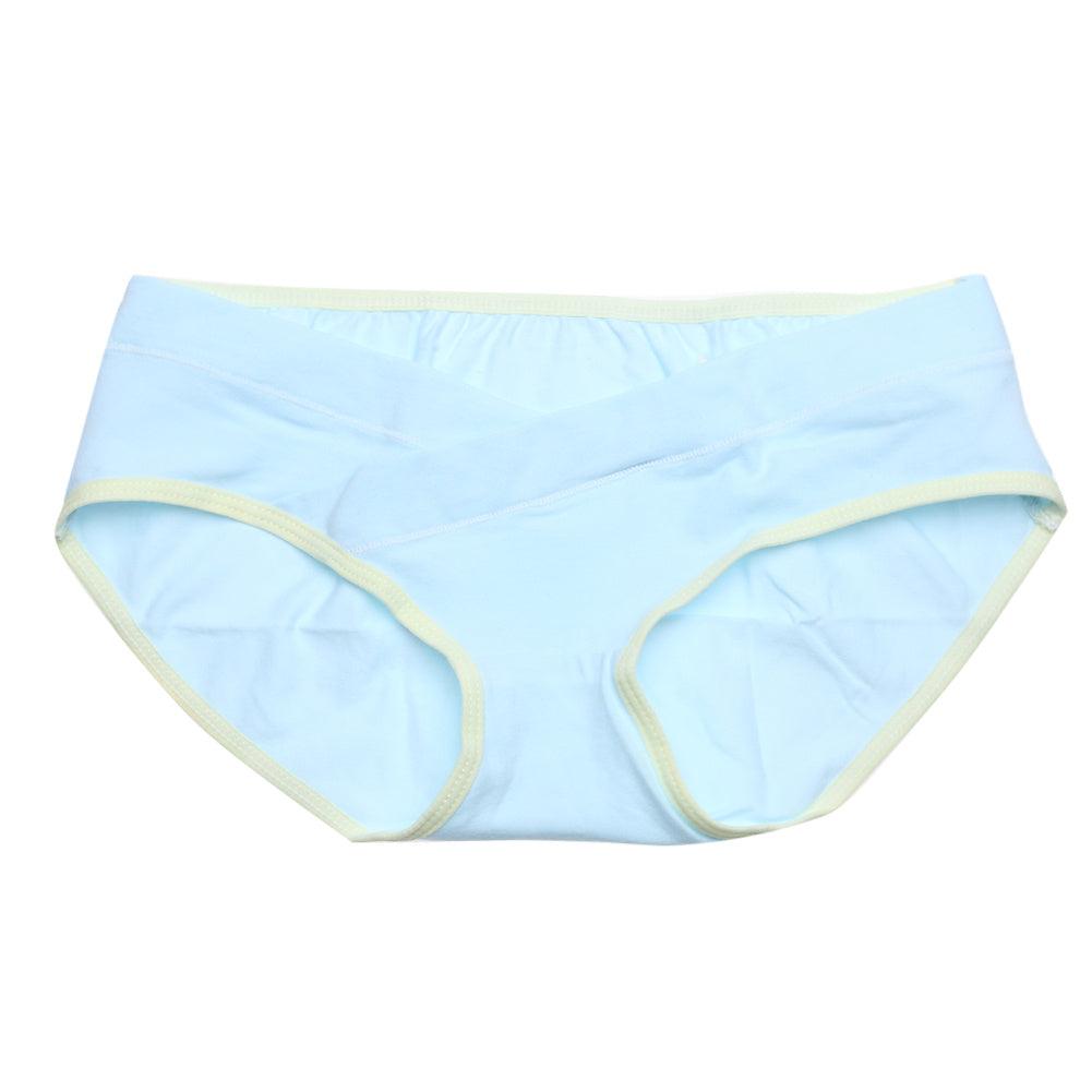 Soft Cotton Belly Support Panties for Pregnant Women Maternity Underwear Breathable V-Shaped Low Waist Panty - fadidesign