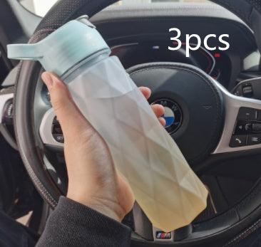 Spray Water Bottle For Girls Outdoor Sport Fitness Water Cup Large Capacity Spray Bottle Drinkware Travel Bottles Kitchen Gadgets - fadidesign