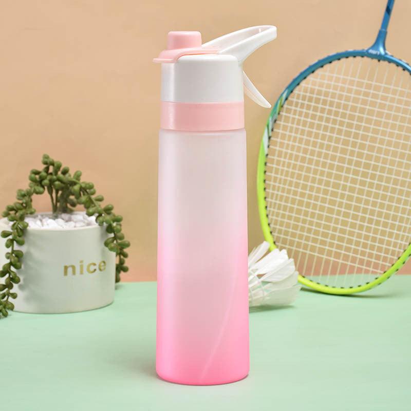 Spray Water Bottle For Girls Outdoor Sport Fitness Water Cup Large Capacity Spray Bottle Drinkware Travel Bottles Kitchen Gadgets - fadidesign